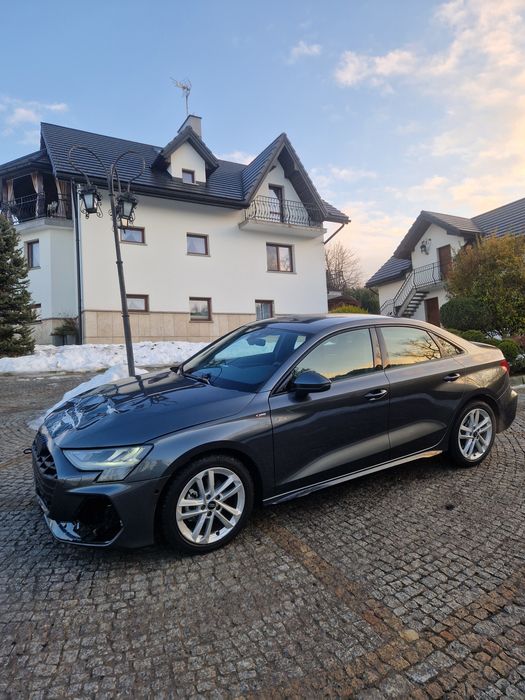 Audi A3 LIFT SLINE 06.25r. NIEMCY Uszkodzony Vat23%