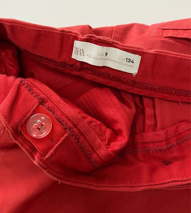 Calção Menino em Vermelho