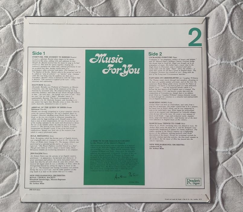 Discos de vinil  Music For You