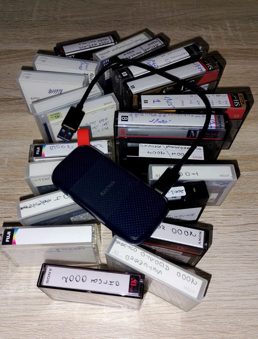 Restauro e digitalização de cassetes antigas de video