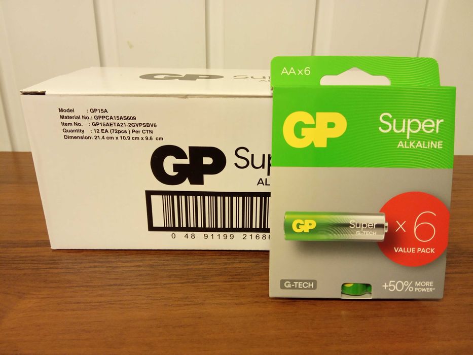 Bateria GP LR 06 alkaliczna