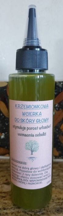Wcierka wspomagająca porost i gęstość włosów.