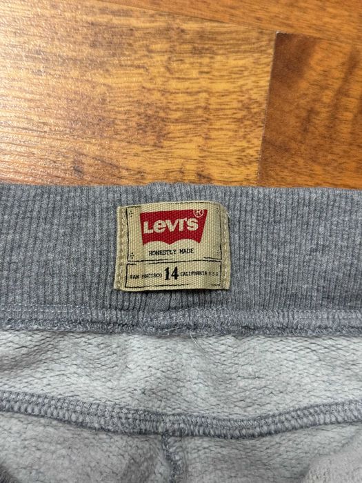 Spodnie dresowe szare dresy bawełniane Levis rozmiar 14 lat