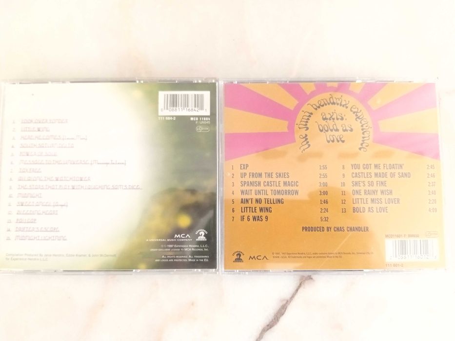 Jimi Hendrix - 2 CD - Axis Bold as Love + South Saturn Delta