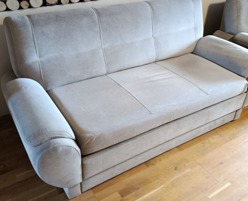 Sofa rozkładana z funkcją spania