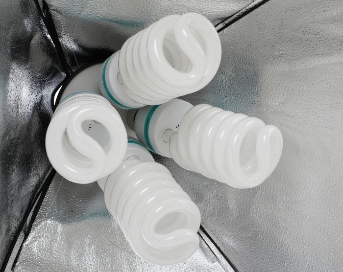 Постійне студійне світло 50/70 на 4 лампи+стійка 2.2мSoftBox СофтБокс