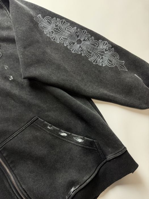 トップス Chrome Hearts BLACK T-shirt y2k opium Zip-hoodie Chrome Hearts / opium /y2K: 1 899 грн. - Худі Львів на Olx
