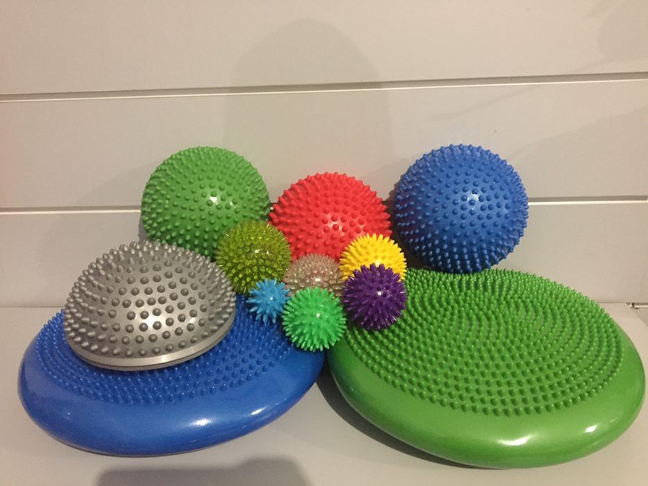 Акция!Масажная балансировочная подушка/полусфера/мяч/еж масажер ног