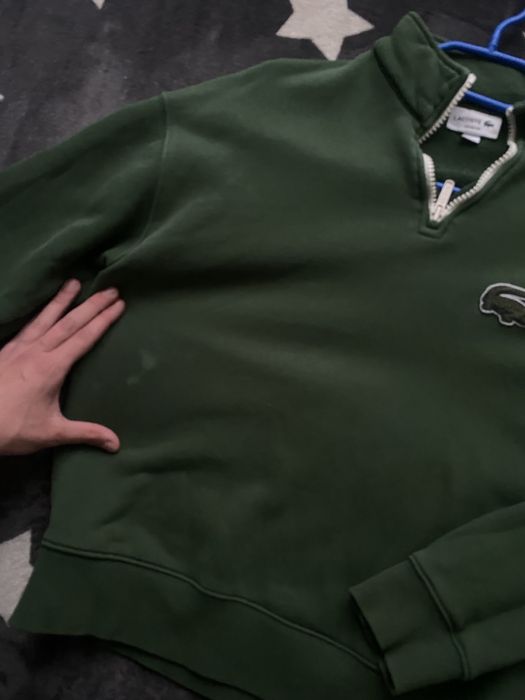 Lacoste 1/3 zip.