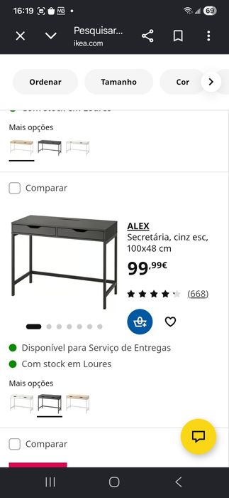 Secretária  ikea