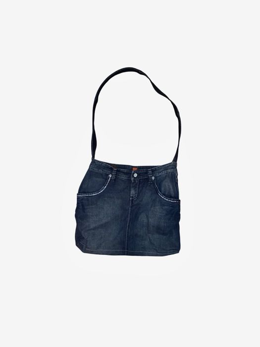 Кастомная джинсовая сумка / one of one / archive