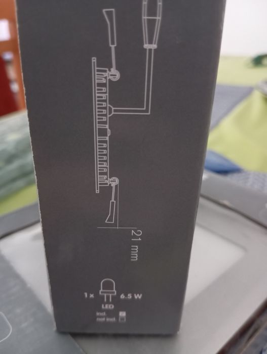 Oczko kwadratowe sufitowe (nowe)/halogen/lampa