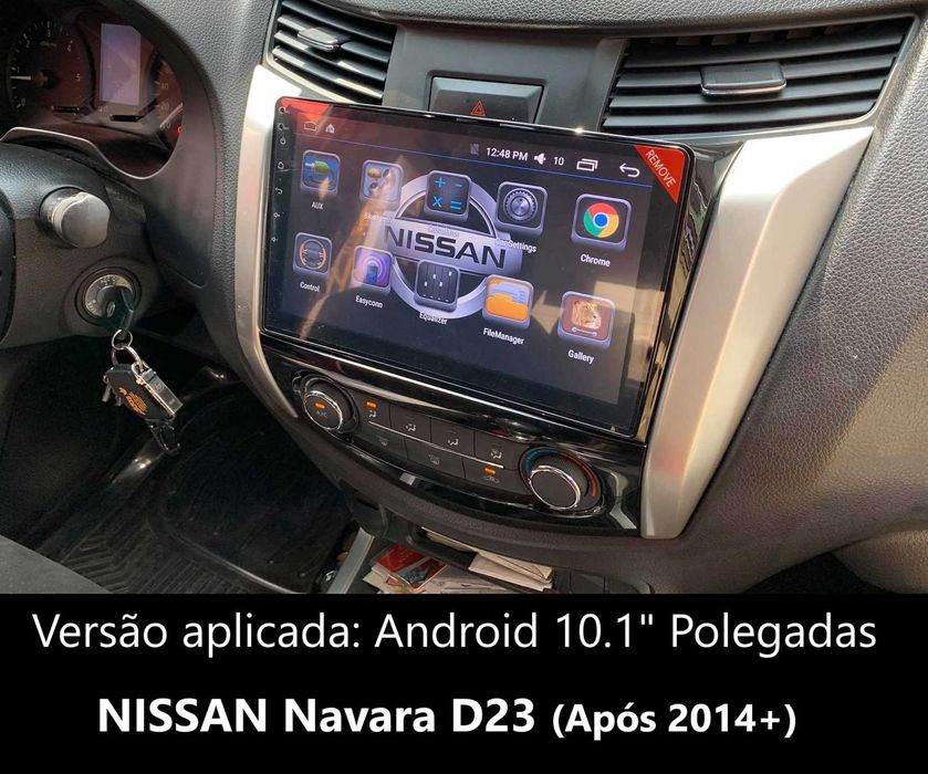 Rádio 2DIN • Nissan NAVARA • D40 / D23 / NP300 • Android 4+64GB