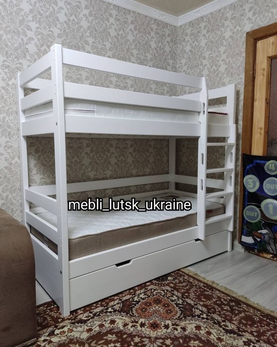 Кровать-чердак(ліжко-горище), двоярусная кровать, двохярусне ліжко