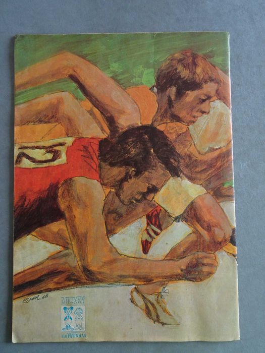 Caderneta de cromos vazia Figurinhas das Olimpíadas