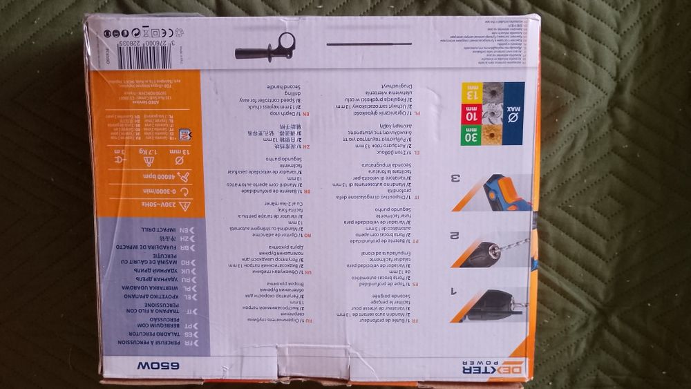 Berbequim Dexter 650w