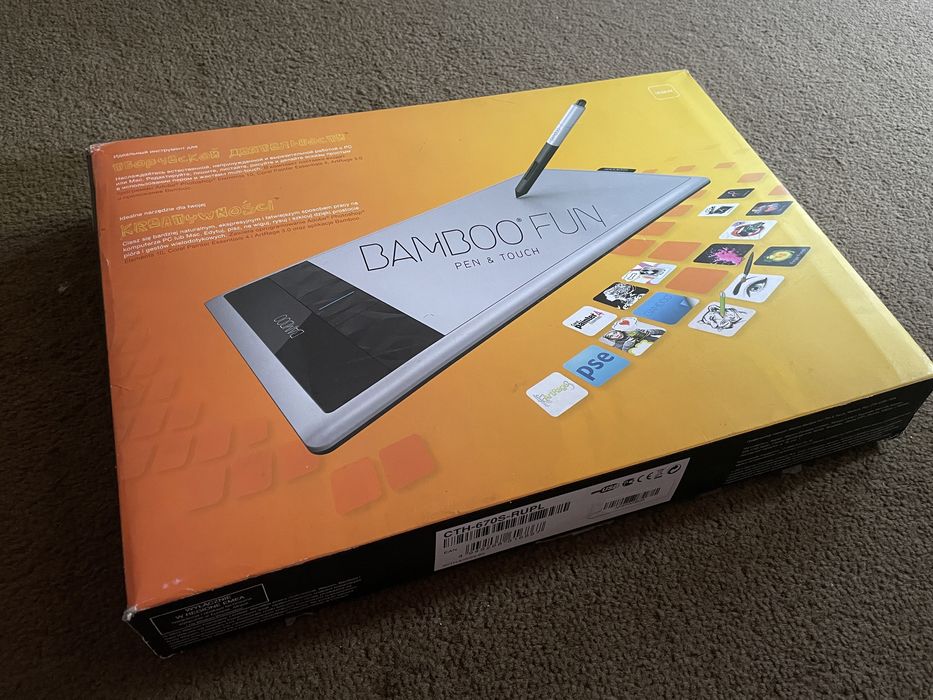 Tablet graficzny Wacom Bamboo Fun 3 Pen & Touch Medium