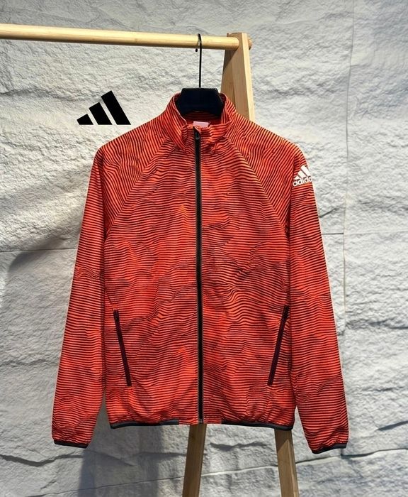 Ultralekka kurtka biegowa Adidas z linii Adizero wiatrówka męska