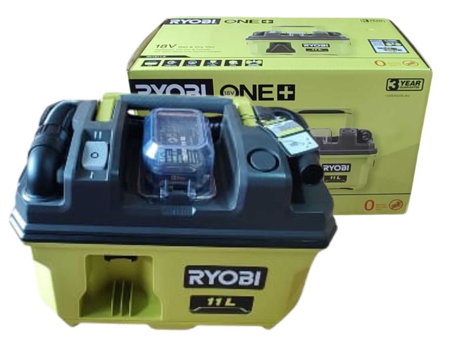 Odkurzacz akumulatorowy Ryobi RV1811-0 ONE+ 18V Warsztatowy Body CPK