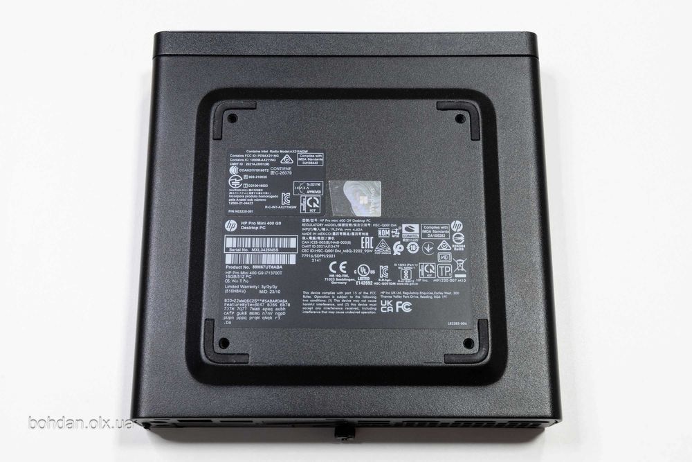 HP Pro Mini 400 G9 i5-13500T 16GB DDR4 RAM 256GB NVMe W11Pro (89M64UT)
