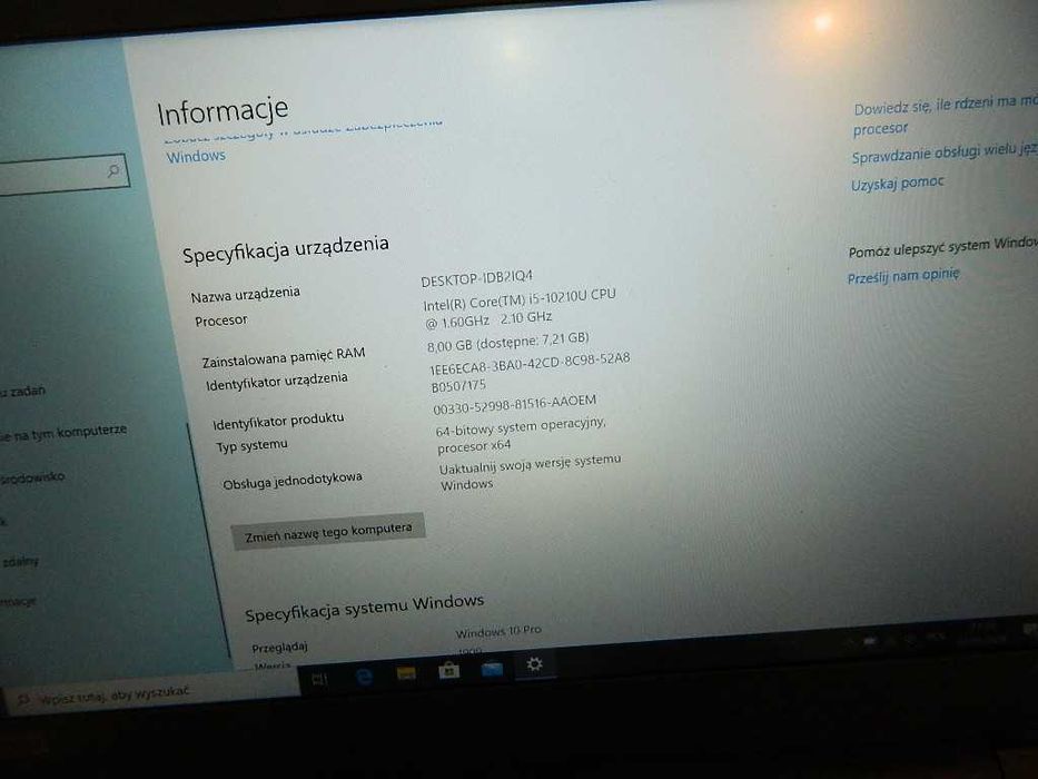 Lenovo ThinkPad E14 Core i5-10210U 8GB DDR4 256GB NVMe