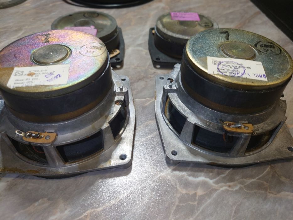 6ГДВ-6-16   20ГДС-1-8 Динамик,СЧ ВЧ РадиотехникаVEF Radiotehnika RRR