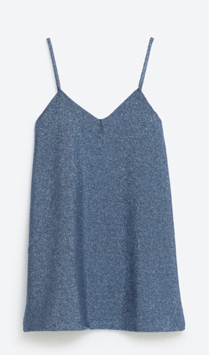 Sukienka brokatowa Zara S