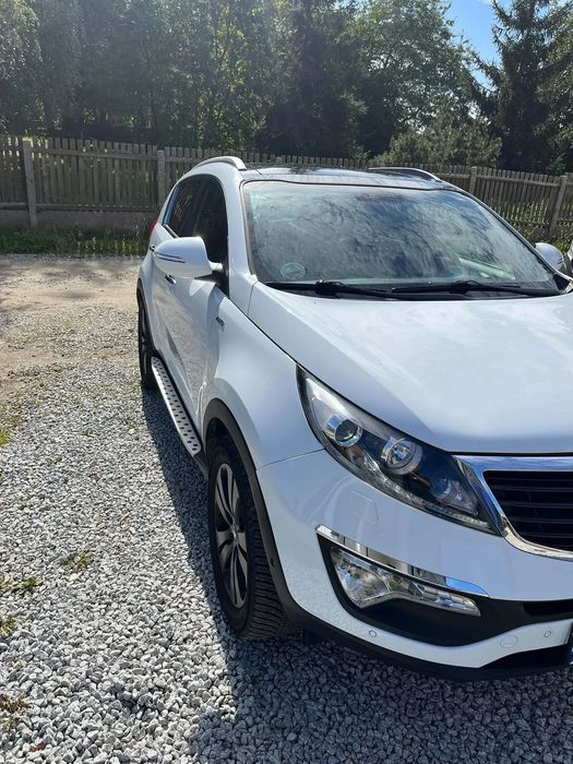 Kia Sportage KIA Sportage, max.wyposażenie, 4x4, automat, skórzana tapicerka, szybe