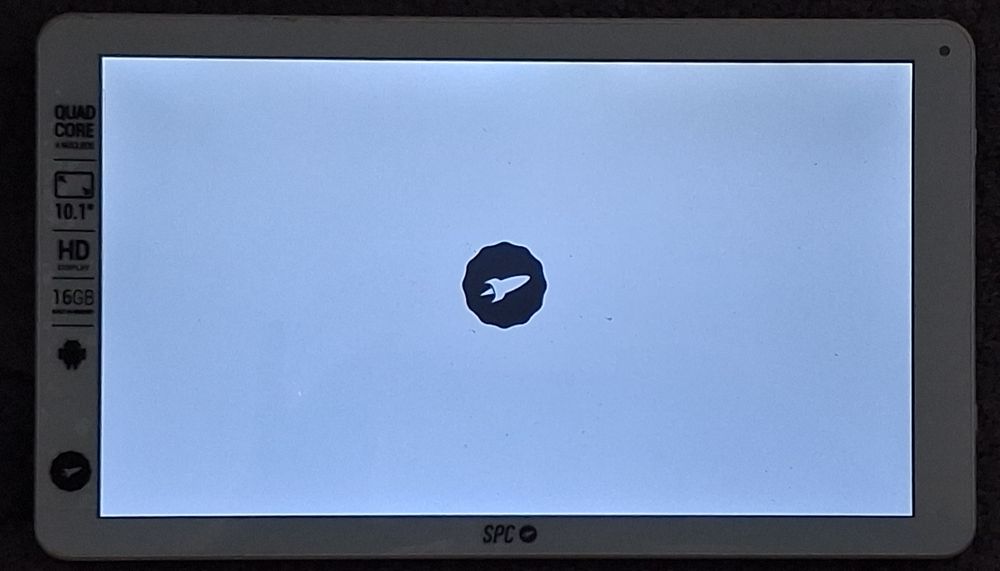 Tablet SPC - liga, mas fica parado