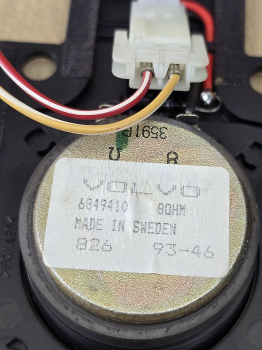 Głośniki przedniej deski Volvo 850