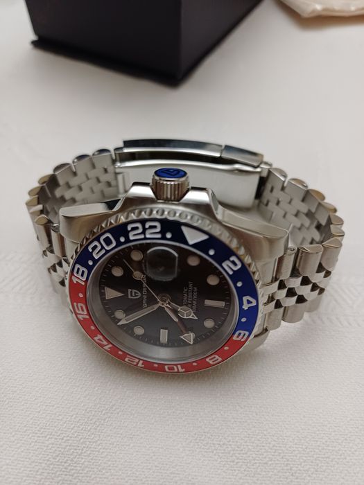 Relogio Pagani design GMT - automático.