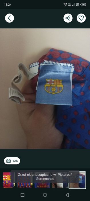 Fc Barcelona komplet pościeli