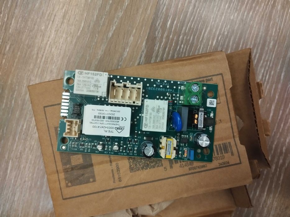 Termocumelador placa eletrónica que faz ligar