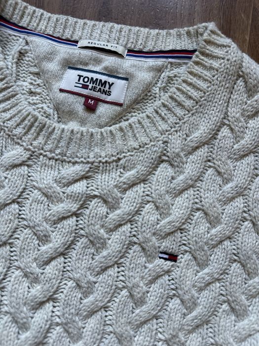 Мужской вязаний світер кофта  Tommy