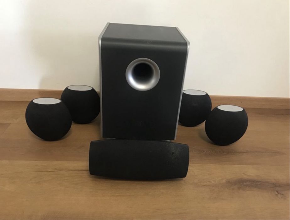 Sistema Home Cinema Denon + JBL 5.1 – Completo