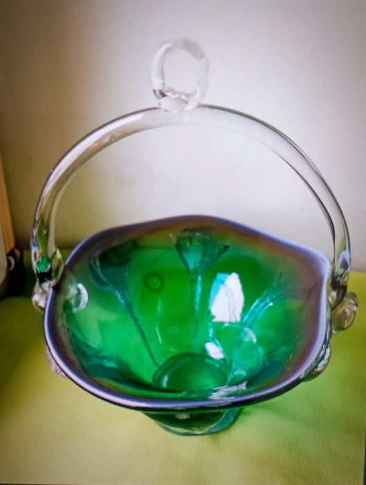 Цукерниця гутне скло