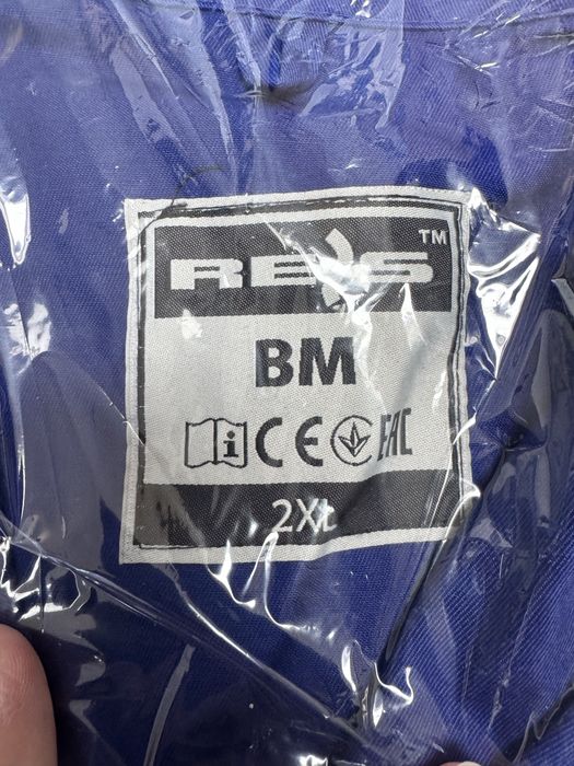 Bluza ochronna robocza niebieska męska XXL Rejs BM