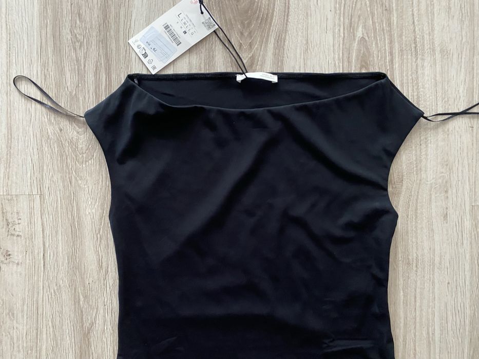 Czarne nowe body Zara m