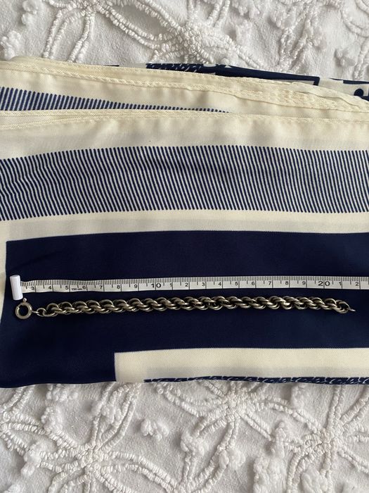 Pulseira em prata 22cm