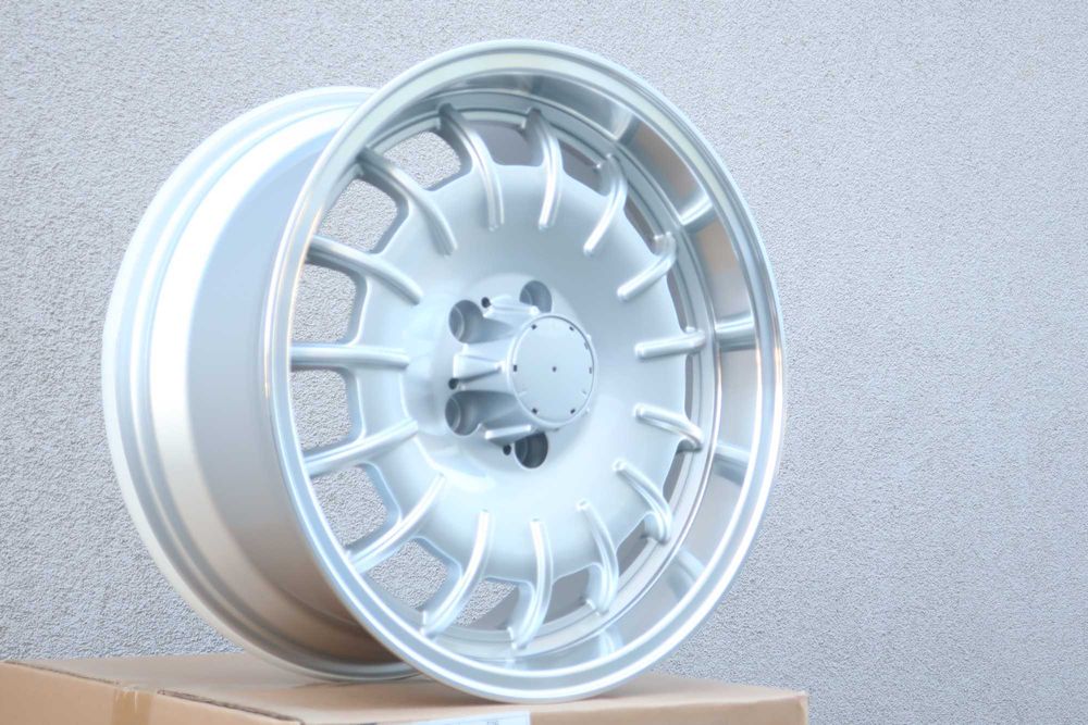 FELGI alu 17 5x112 x8 barock mercedes - benz w124 w123 w201 w126 r107 w126 w116 w115 RANT POLEROWANY