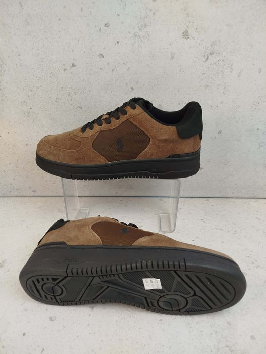 Buty Polo Ralph Lauren Masters Crt -Sk -Ltl Brown