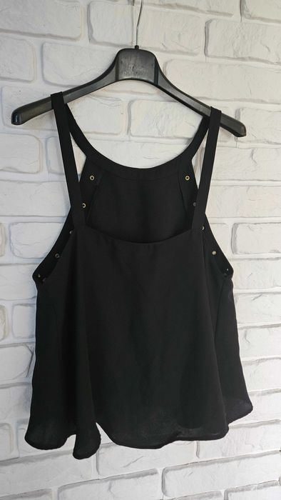 Top damski, Zara Basic M, czarny