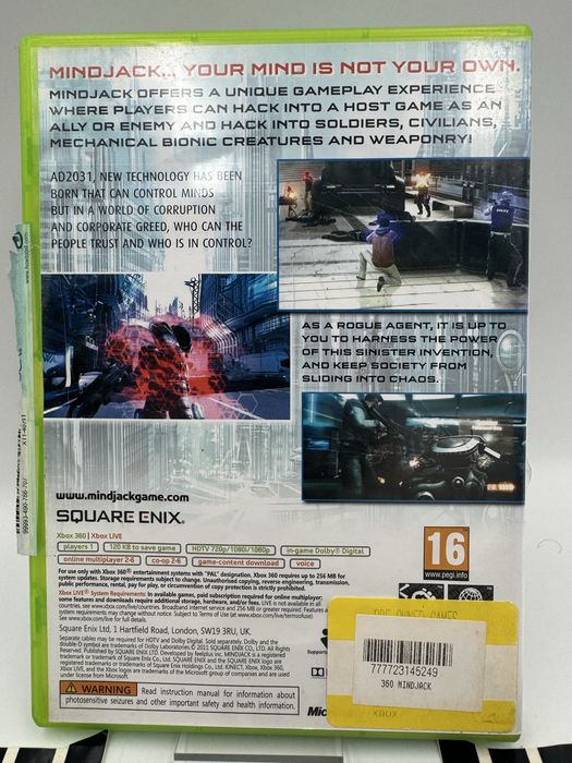 Mind Jack Xbox 360 Gwarancja