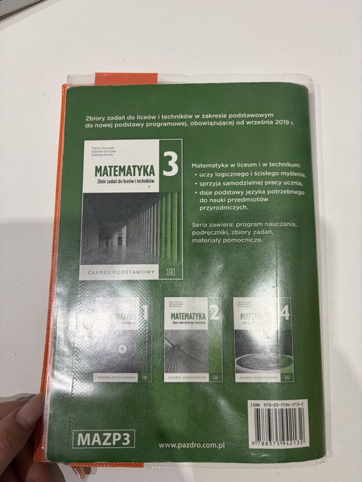 Podręcznik Matematyka klasa 3