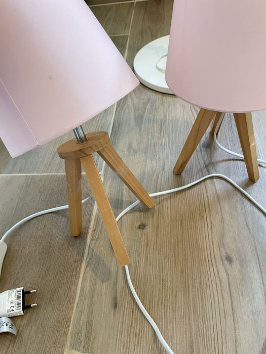 Candeeiros de mesa Rosa