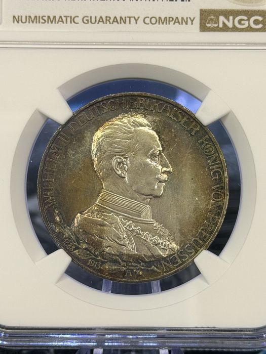 1913A Prussia  3 mark NGC