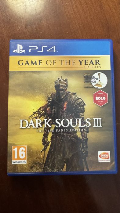 Dark Souls 3 The Fire Fades Edition PS4/PS5 (DLCS NO DISCO)