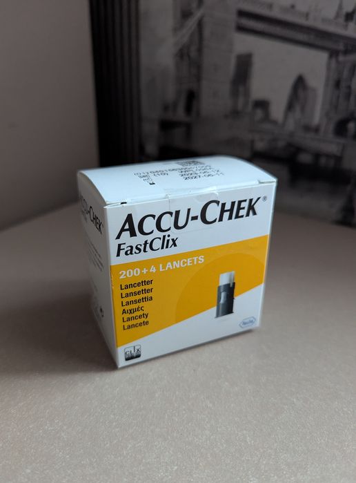 Ланцети accu-chek fastclix (модель 200+4) до 2027-07-26