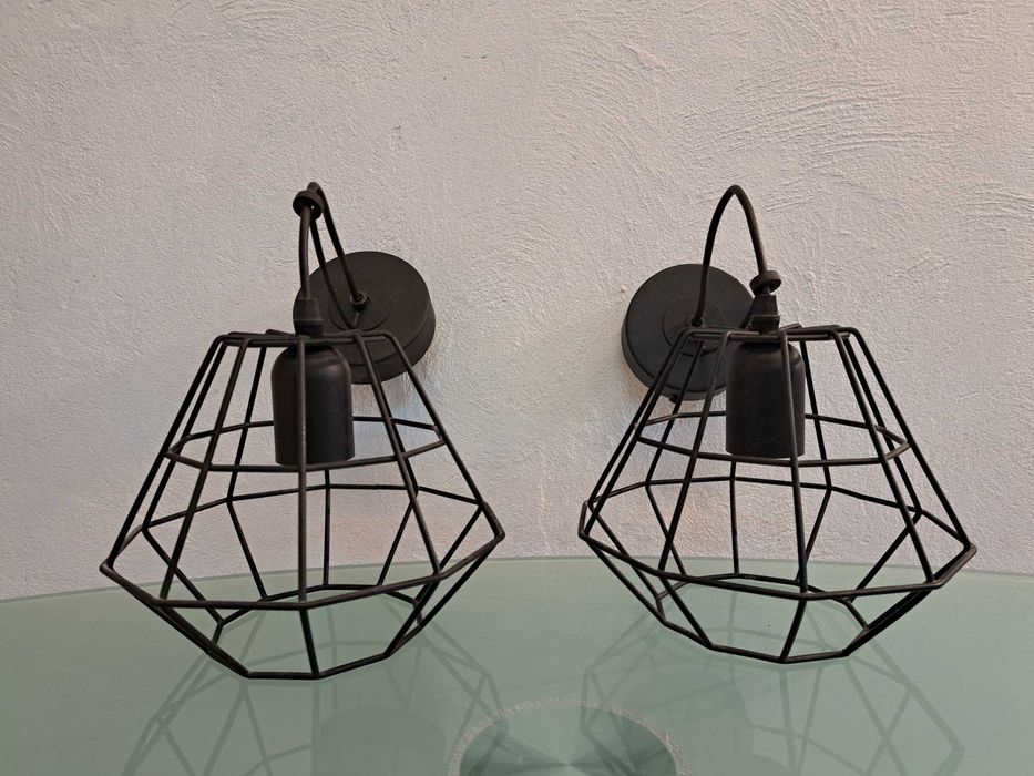 TK Lighting Kinkiet BLACK DIAMOND NEW czarny 1x60W E27