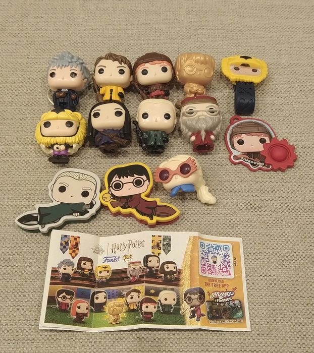 Conjunto Funko Harry Potter Kinder Joy